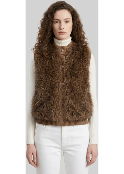 Veste Padded Wool Vest