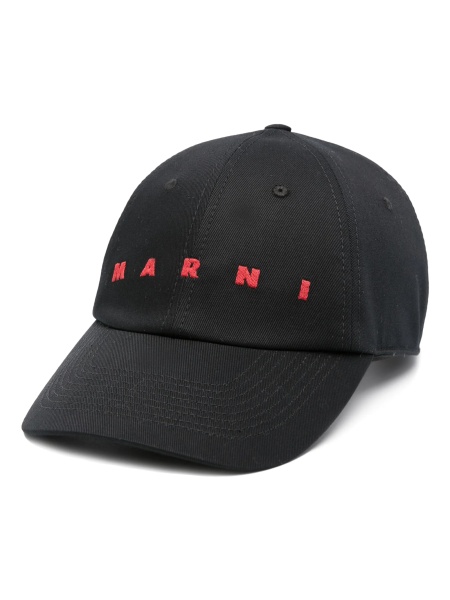 Basca Marni neagra din bumbac organic