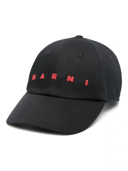 Basca Marni neagra din bumbac organic