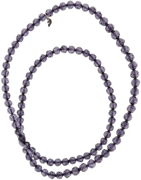 Bijuterii Multifaceted beads long necklace