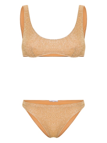 Bikini OSEREE aurii din poliamida si fibre metalice