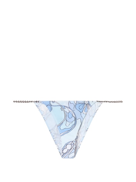 Bikini PUCCI albastri din elastan si poliamida