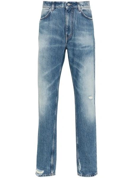 Blugi conici Givenchy albastri din bumbac