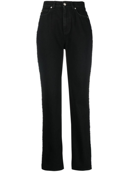 Blugi drepti Alexander McQueen negri