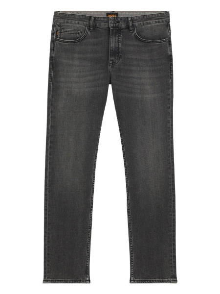 Blugi drepti Hugo Boss gri