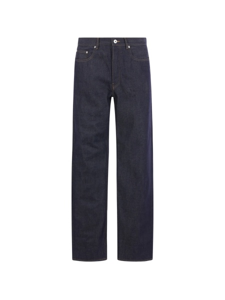 Blugi drepti JW Anderson albastri