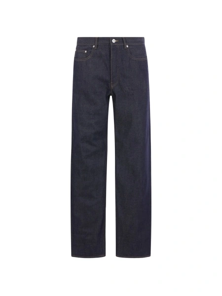 Blugi drepti JW Anderson albastri