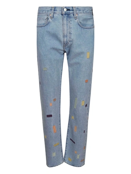 Blugi drepti Levi's® albastri