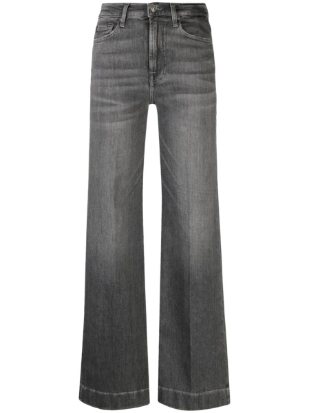 Blugi evazati 7 For All Mankind gri