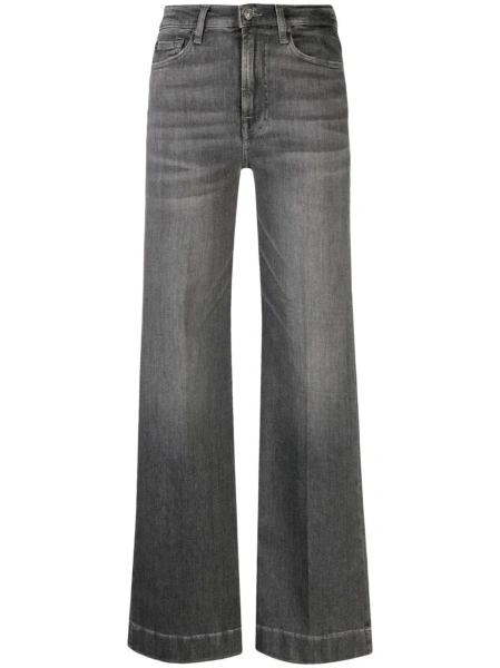 Blugi evazati 7 For All Mankind gri