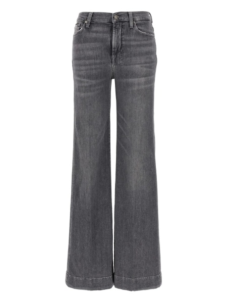 Blugi evazati 7 For All Mankind gri