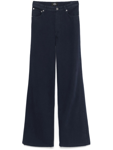 Blugi evazati A.P.C. albastri