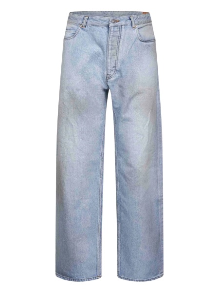 Blugi evazati Balenciaga albastri