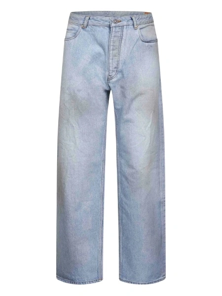 Blugi evazati Balenciaga albastri