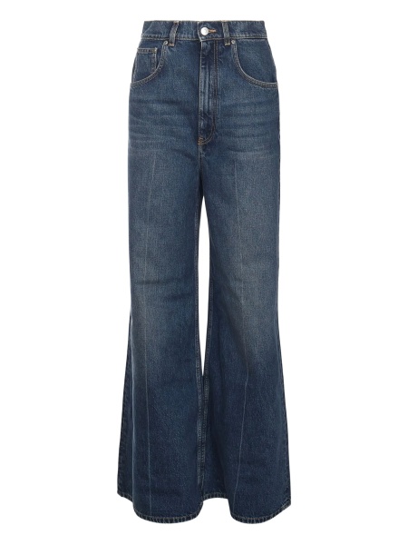 Blugi evazati Stella McCartney albastri