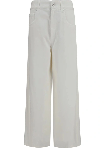 Blugi High-Rise Palazzo Jeans