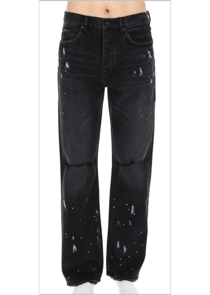 Blugi Jeans In Denim Di Cotone