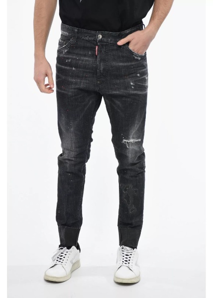 Blugi Long Crotch Fit Denims With Coated Cotton Cuffs 16Cm*