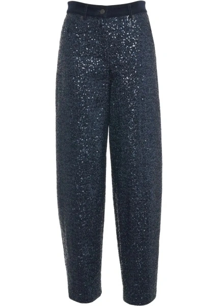 Blugi skinny 8PM albastri din denim