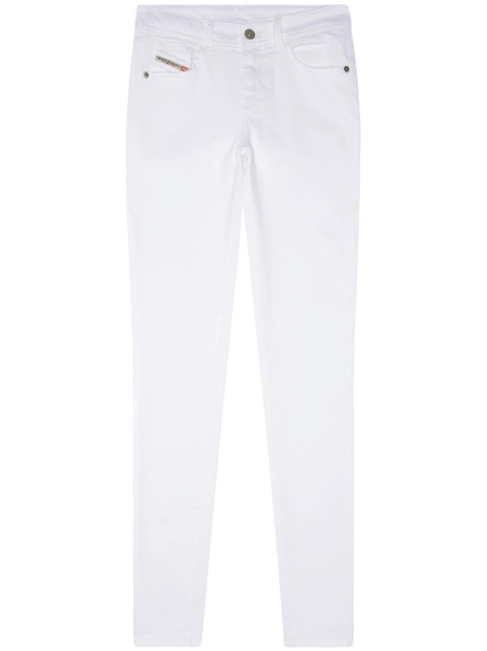 Blugi Skinny Diesel albi