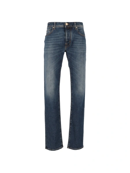 Blugi slim fit Jacob Cohen albastri