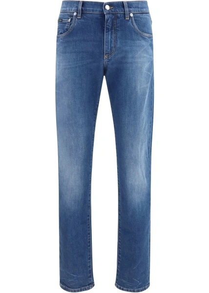 Blugi Slim stretch Jeans with DG logo