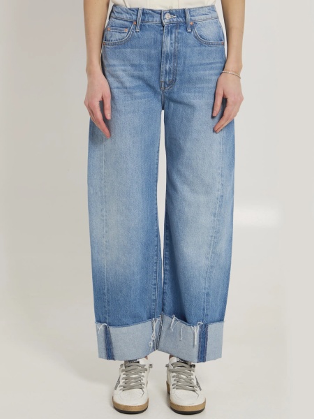 Blugi The Half-Pipe Ankle Cuff Fray Jeans