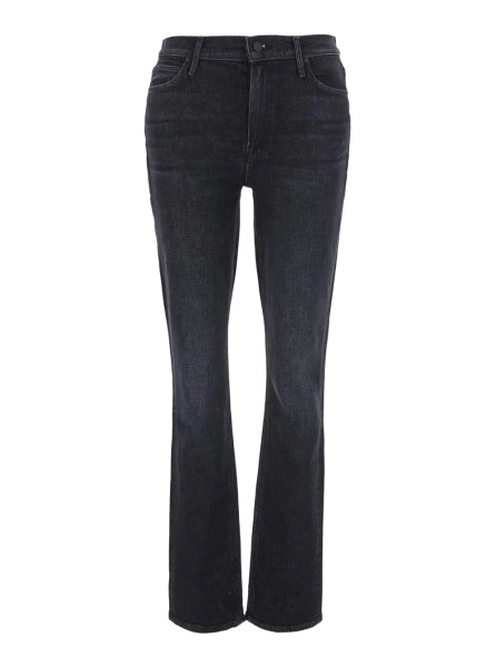 Blugi THE MID RISE DAZZLER SKIMP is a mid-rise jeans with a women's gray stretchy fabric