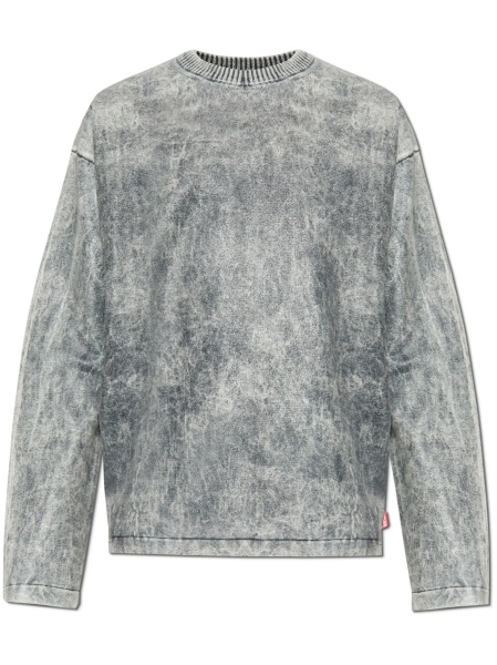 Bluza de trening Diesel gri