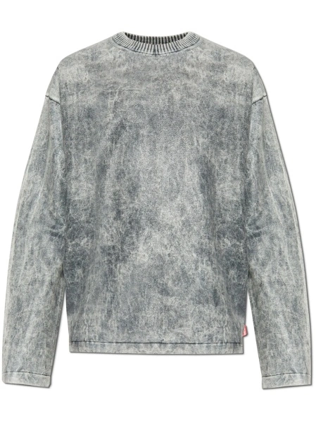Bluza de trening Diesel gri