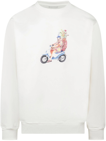 Bluza de trening DRÔLE DE MONSIEUR alba