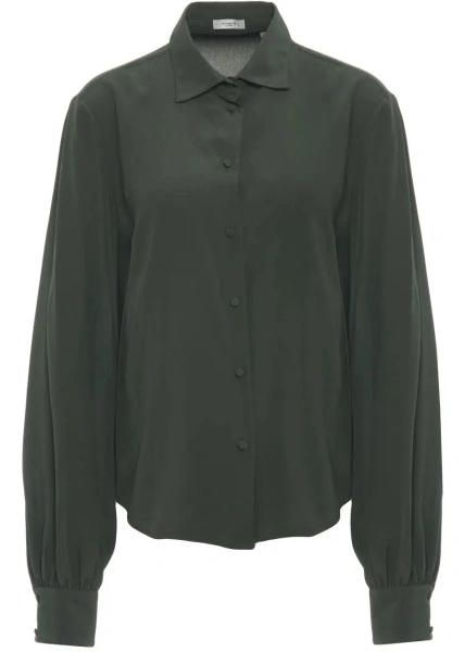 Bluza Himon's verde din matase