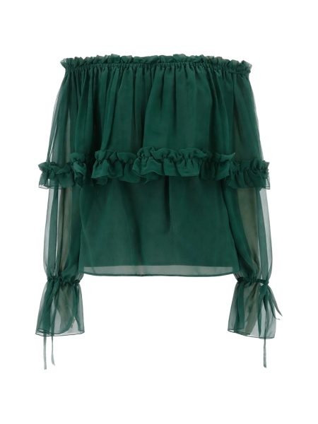 Bluza Saint Laurent verde