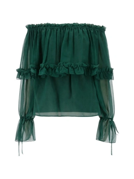 Bluza Saint Laurent verde