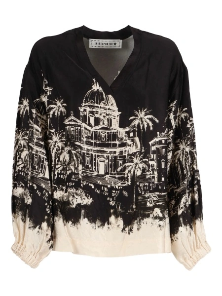 Bluza Shirt A Porter neagra