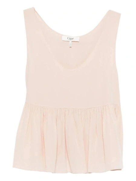 Bluza Silk crepe de chine top