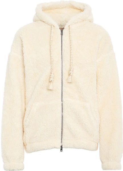 Bluza trening Teddy jacket zip-up hoodie