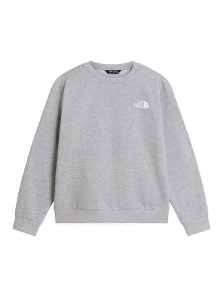 Bluza trening TEEN EVOLUTION BOX NSE CREW TNF Pale Grey Heather