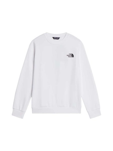 Bluza trening TEEN EVOLUTION BOX NSE CREW TNF WHITE