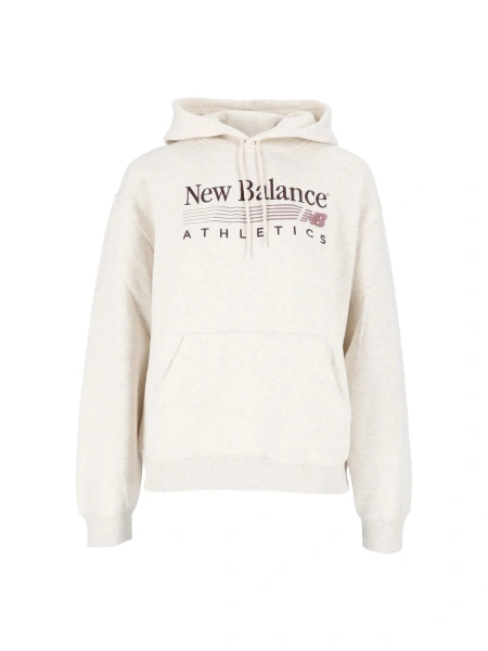 Bluza trening Trackside Fleece Hoodie - LINEN HEATHER