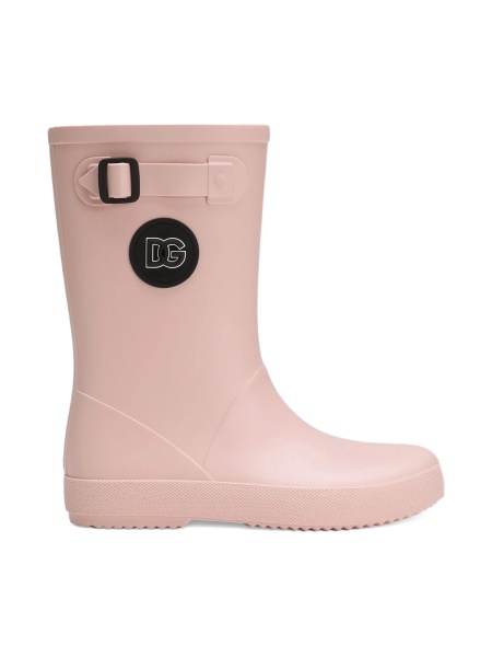 Bocanci Dolce & Gabbana roz din pvc