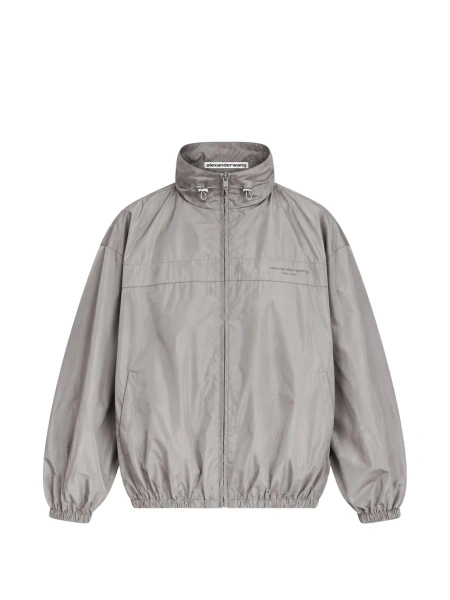 Bomber jacket Alexander Wang gri din polyester