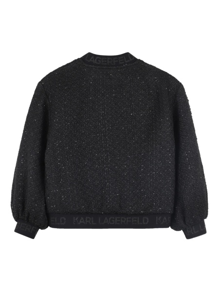 Bomber jacket Karl Lagerfeld neagra
