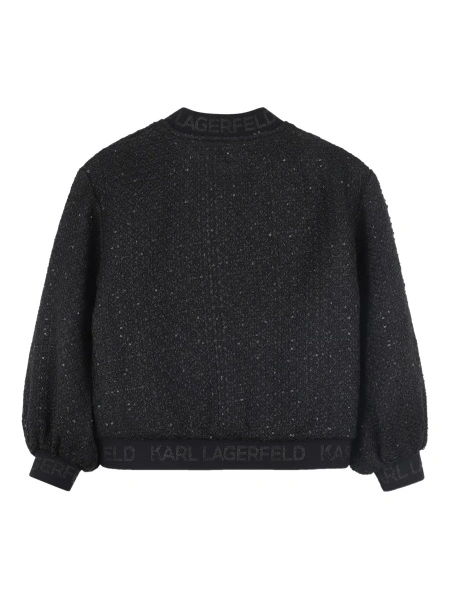 Bomber jacket Karl Lagerfeld neagra