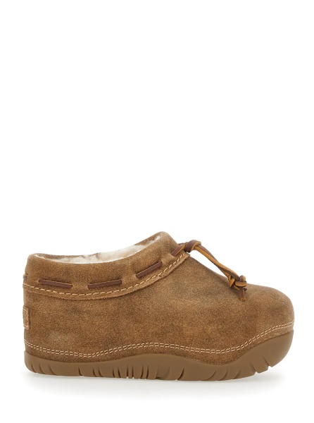 Botine Black Ankle Boots with Laces on the Side in Suede for Women