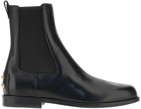 Botine 'Metal Dots' leather Chelsea boots