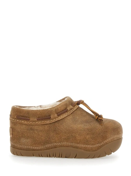 Botine UGG negre din piele intoarsa