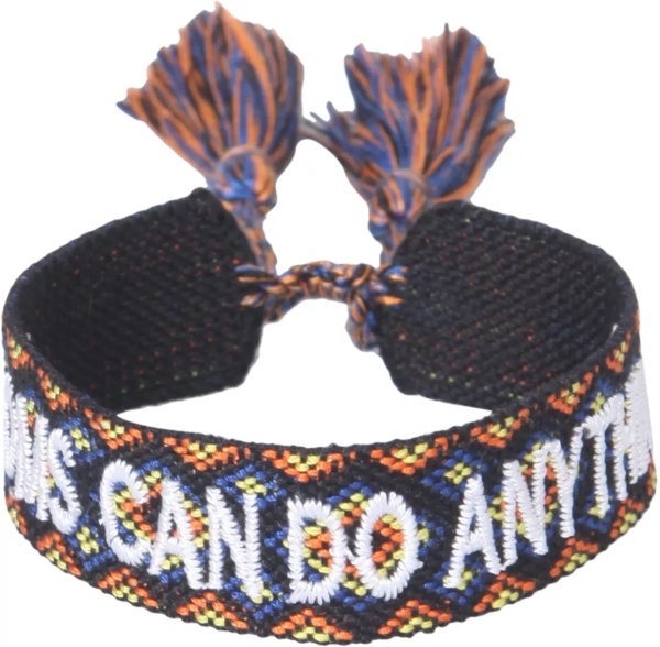Bratari Braided Fabric Bracelet