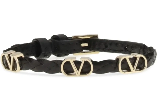 Bratari VLogo Signature braided leather Bracelet