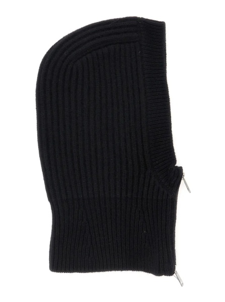 Caciula Beanie Allegra in Merino and Black Color for Women